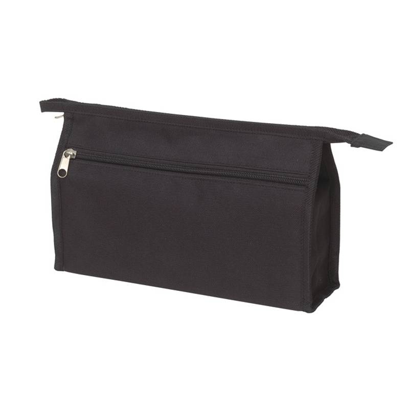 Toal.taška na zip, přední kapsa, černá Toal.taška na zip, přední kapsa, černá